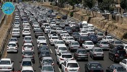 ترافیک در پنج جاده کشور پر حجم است