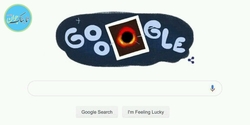 سیاه چاله لوگوی گوگل شد