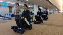 آزمایش ویلچرهای خودران در شلوغ‌ترین فرودگاه ژاپن !