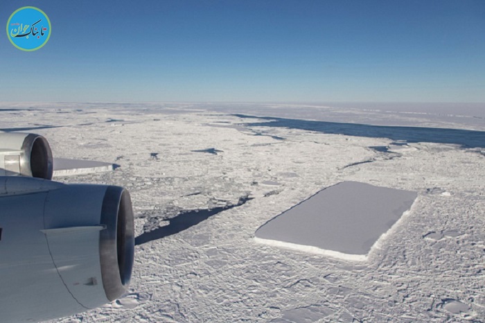 بسته خبری: تصادف عجیب هواپیما با توده یخ در آسمان!
