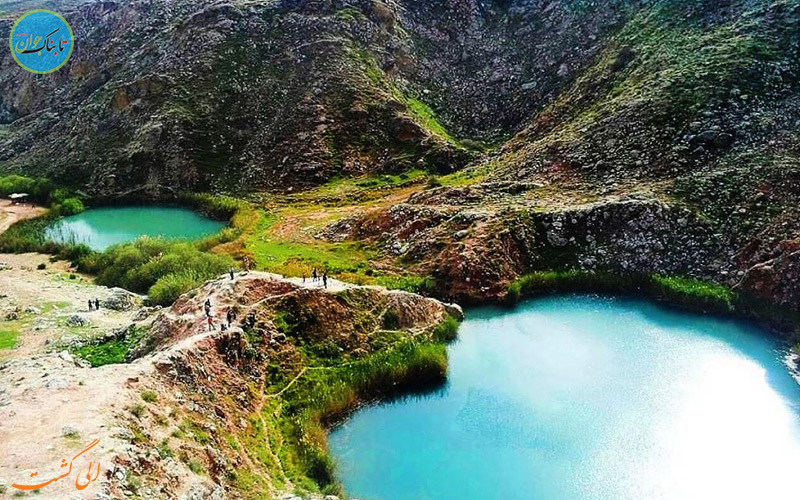 دریاچه دوقلوی سیاه گاو، اعجاز طبیعت آبدانان