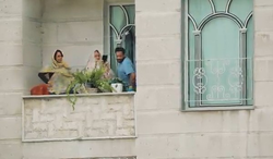 جشن تولد خیابانی در تهران در ایام کرونا + فیلم