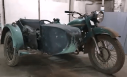 بازسازی جالب موتورسیکلت قدیمی + فیلم