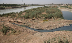 فاجعه ای برای کارون؛ پر آب ترین رودخانه ایران +فیلم