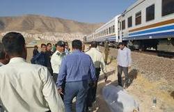 فوت چوپانی بر اثر برخورد با قطار شیراز- تهران