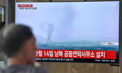 اولین فیلم از انفجار در مرز دو کره
