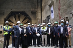 بازدید اعضای شورای شهر از توسعه خط 7 مترو