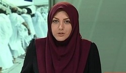 اجرای المیرا شریفی‌مقدم با ماسک در شبکه خبر