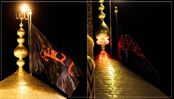 مراسم نصب پرچم عزاداری در دو آستان مقدس حسینی و عباسی (ع) لغو شد