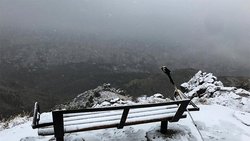 اولین برف پاییزی در ارتفاعات توچال