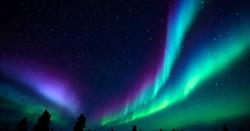 زیبایی بی‌بدیل شفق قطبی در شمال فنلاند + فیلم
