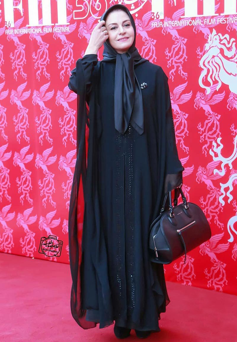 پوشش ستودنی خانم بازیگر در جشنواره فیلم فجر +عکس