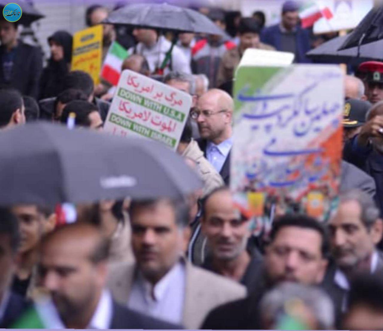 چهره ها و شخصیت ها در راهپیمایی امروز+ تصاویر