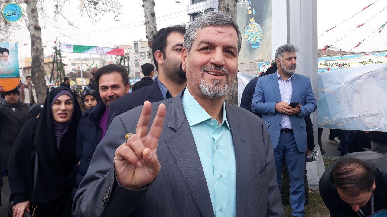 چهره ها و شخصیت ها در راهپیمایی امروز+ تصاویر