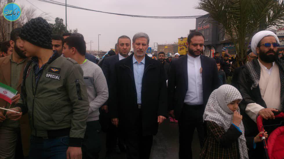 چهره ها و شخصیت ها در راهپیمایی امروز+ تصاویر