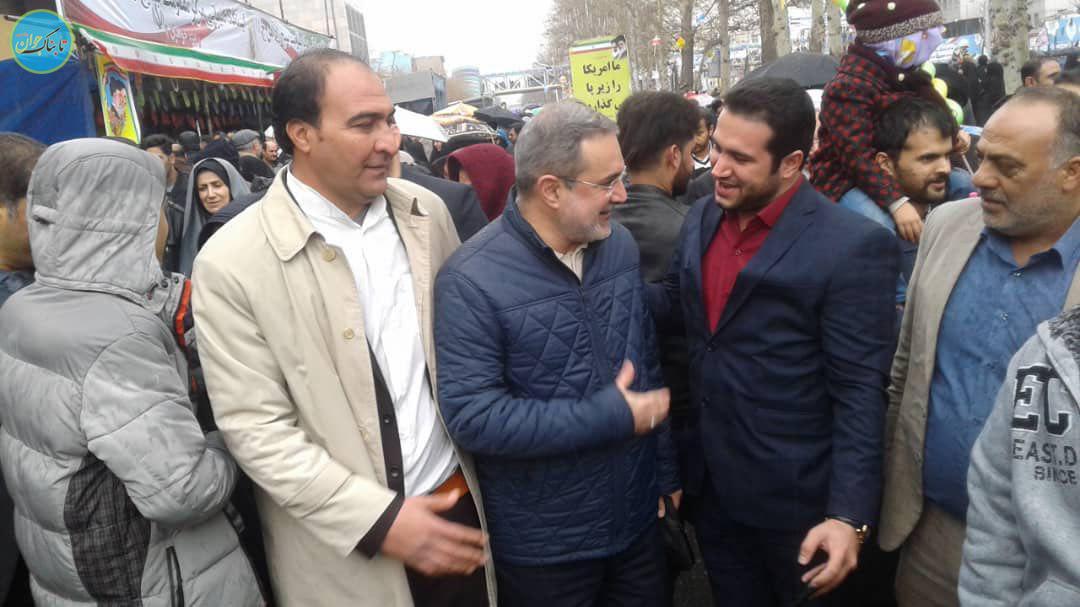 چهره ها و شخصیت ها در راهپیمایی امروز+ تصاویر