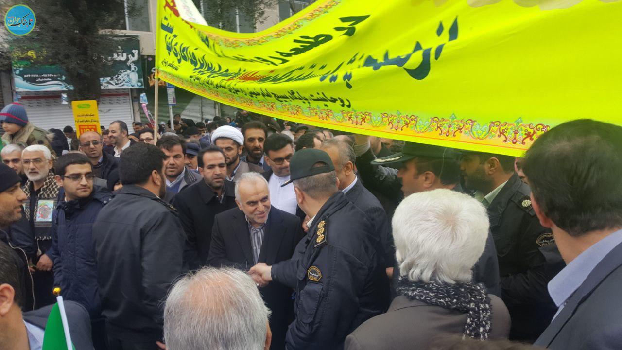 چهره ها و شخصیت ها در راهپیمایی امروز+ تصاویر