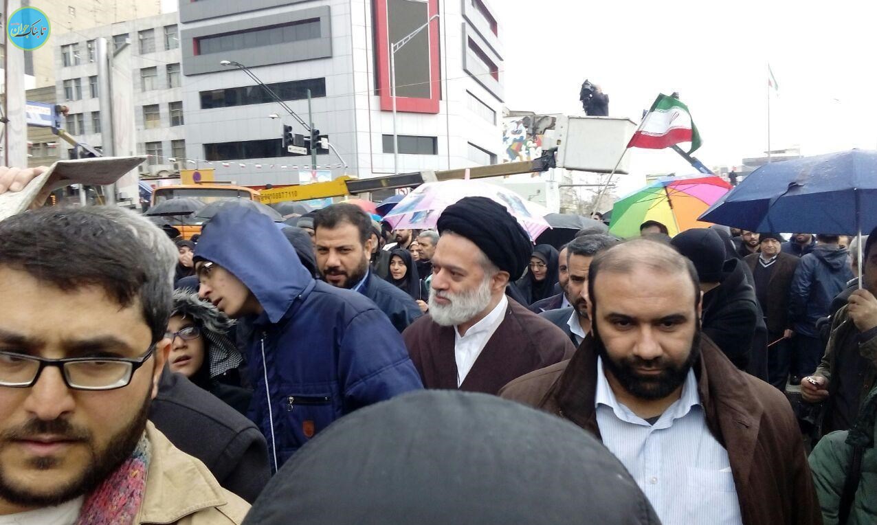 چهره‌ها و شخصیت‌ها در راهپیمایی ۲۲ بهمن ۹۷+ تصاویر