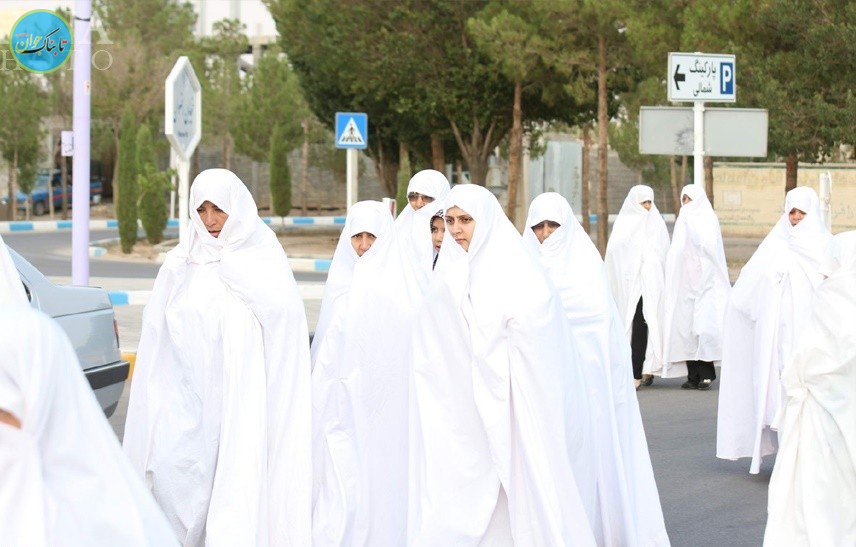 شهر زنان سفیدپوش در ایران+ تصاویر