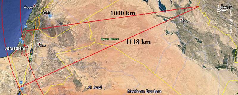 مهمترین ویژگی های  آخرین موشک میانبرد  / موشک‌های نقطه‌زن ایرانی به اسرائیل رسیدند +عکس و نقشه