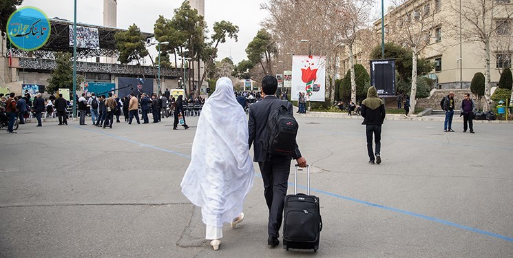 اعزام ۶۰۰ زوج جوان با قطار عروس به مشهد مقدس