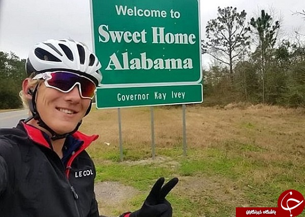 جوان‌ترین فردی که با دوچرخه دنیا را دور زد