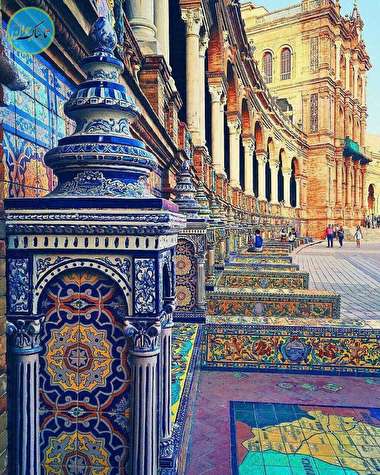 بسته خبری:تصویری از معماری زیبای ایرانی در اسپانیا