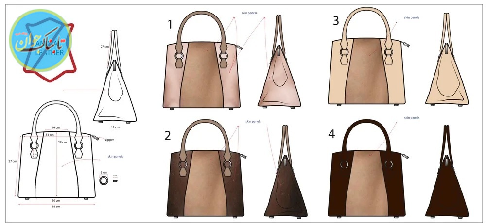 کیف دستی‌ای که از پوست بدن صاحبش درست شد +عکس