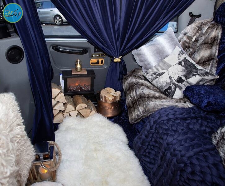 لاکچری ترین تاکسی جهان را ببینید/تصاویر