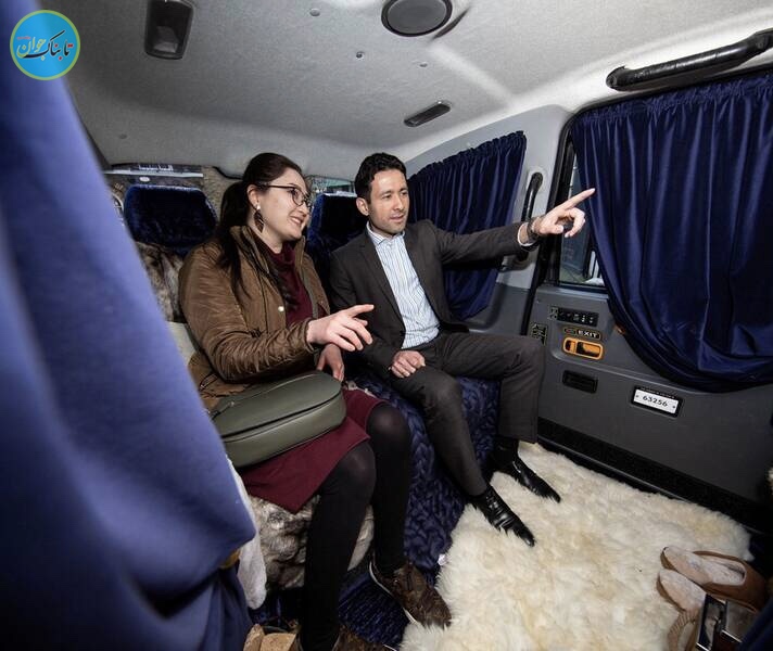 لاکچری ترین تاکسی جهان را ببینید/تصاویر