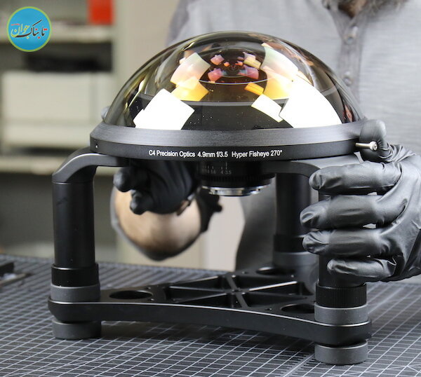 لنزی که پشت خود را هم می‌بیند!