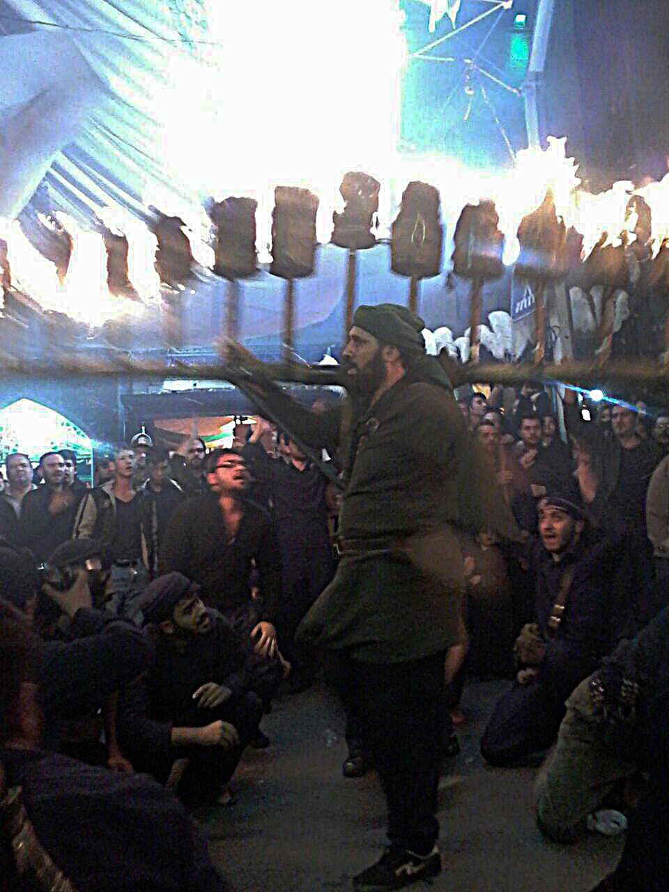 مراسم روز تاسوعا و عاشورا در دولت آباد شهر ری