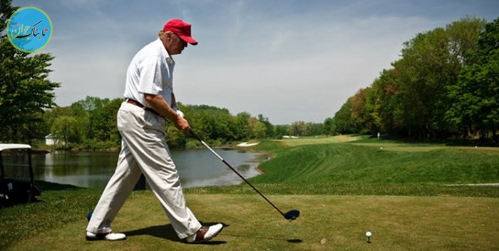 ترامپ در گلف هم تقلب می‌کند!