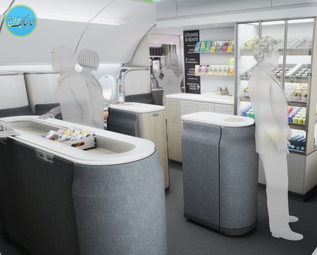 عجیب‌ترین هواپیمای دنیا با امکاناتی باورنکردنی برای مسافران + تصاویر