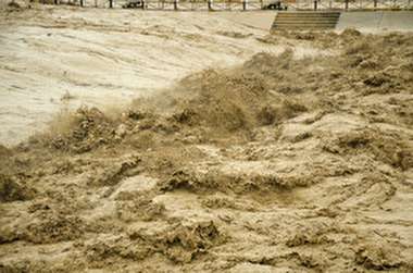 طغیان رودخانه تجن ساری/تصویر