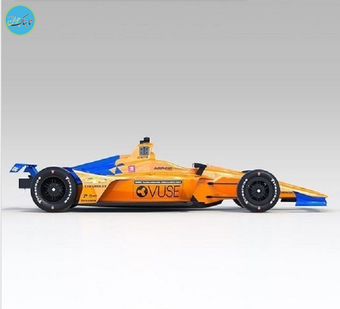 رونمایی از خودروی مک‌لارن در رقابت‌های ۵۰۰ مایلی ایندیاناپلیس + عکس