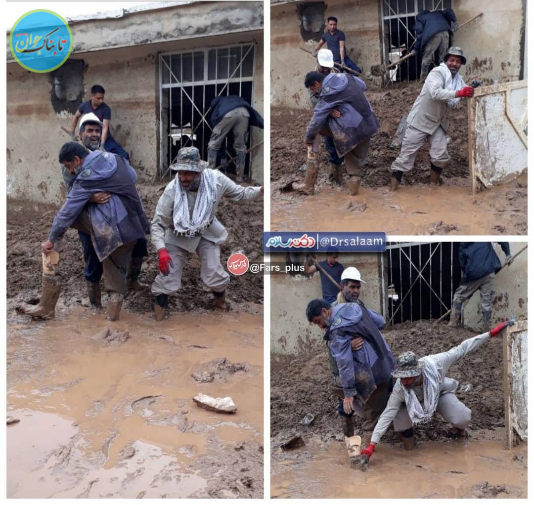 جانباز ریاکاری که با پای مصنوعی آمده بود !