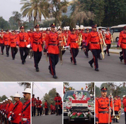 تشیع پیکر سردار قاسم سلیمانی و دیگر شهدای حمله تروریستی آمریکا