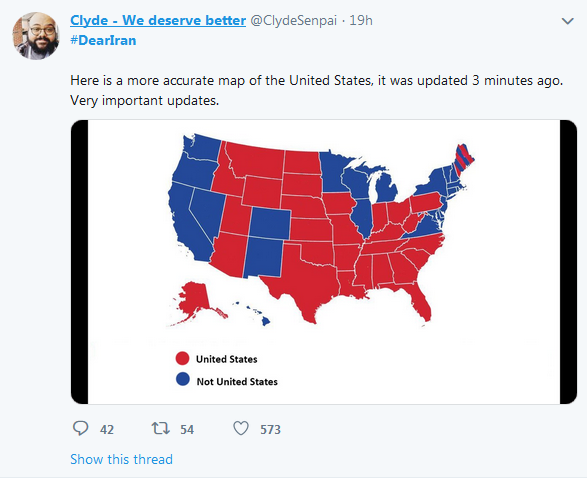 دلجویی مردم آمریکا از ملت ایران با هشتگ Dear_Iran#