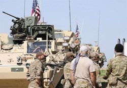 تصاویری از خروج نظامیان و تجهیزات آمریکایی از سوریه