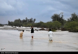 بارش عظیم باران در سیستان بلوچستان