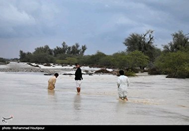 بارش عظیم باران در سیستان بلوچستان