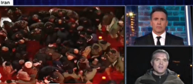 پخش زنده شبکه CNN از مراسم تدفین سپهبد شهید قاسم‌ سلیمانی + فیلم