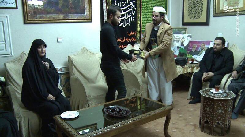 دیدار سفیر یمن با پسر سردار سلیمانی