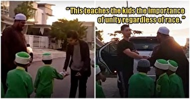 اقدام زیبای معلمان مسلمان مالزیایی همراه کودکان پیش دبستانی