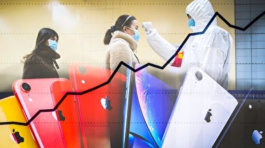 تولید ماسک توسط سازنده آیفون