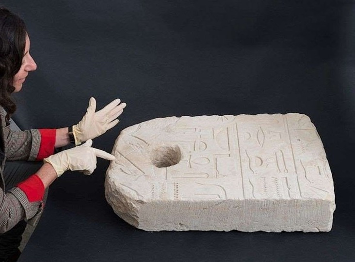 کشف لنگر ۳۵۰۰ ساله مصری در هنگام شنا