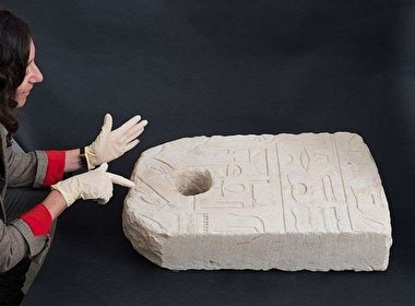 کشف لنگر ۳۵۰۰ ساله مصری در هنگام شنا