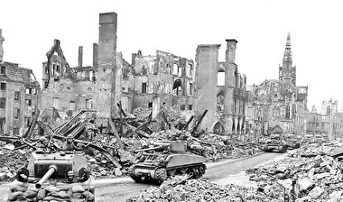 یک خمپاره ۷۵ ساله از جنگ جهانی دوم کشف شد