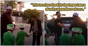 اقدام زیبای معلمان مسلمان مالزیایی همراه کودکان پیش دبستانی